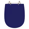 Assento Sanitario Poliester Paris Azul Cobalto para vaso Ideal Standard - 1