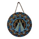 Ver imagem 1 de Mandala Enfeite Parede Nossa Senhora Aparecida Porcelana