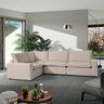 Sofá de Canto Modular Hug 6 Lugares 318x213cm em Linho CabeCasa MadeiraOriginals - 1