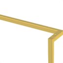 Ver imagem 3 de 2 Suportes Escrivaninha Mesa Apoio Industrial Retro Dourado