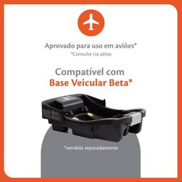 Carrinho com Bebê Conforto Travel System Duo Choice Preto Bronze - Voyage - 6