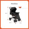 Carrinho com Bebê Conforto Travel System Duo Choice Preto Bronze - Voyage - 4