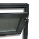 Ver imagem 3 de Basculante Alumínio 120 x 100 Elite V.Boreal Preto Brimak