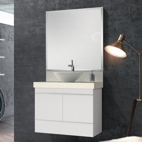 Gabinete para Banheiro Suspenso TN 80cm 