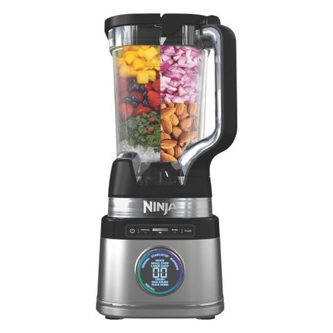 Liquidificador Ninja TB201 Power Blender Pro 2L 1800W 120V Copo de Tritan Preto Alta Potência Gelo e