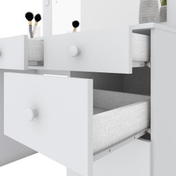 Penteadeira Chanel Branco Hp - Henn - 5