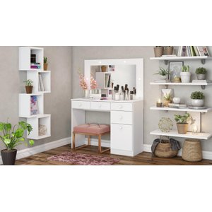 Penteadeira Chanel Branco Hp - Henn