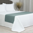 Ver imagem 7 de Peseira Cama Casal King Copacabana Percal 300 Fios: Peseira Cama - Verde