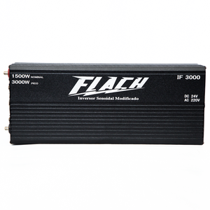 Inversor de Tensão IF3000 - 24v/220v - 1500W Nominal 3000W Pico