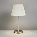 Ver imagem 3 de Abajur Luminaria de Mesa Redondo Piovere com Interruptor e Cupula Texturizada Decoração Casa Sala