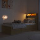 Ver imagem 6 de Cama de Solteiro com 3 Gavetas Cabeceira com Organizador e Iluminação Led Genebra
