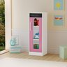 Mini Refrigerador Infantil Com Visor Transparente:Rosa - 1