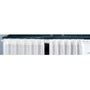 Ver imagem 7 de Cortina Pia Renda Cozinha Branco Lisa Floral 1,60x0,80 Alt