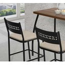 Ver imagem 2 de Mesa para Apartamento de Parede Compacta com 2 Cadeiras Fit