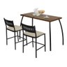 Mesa para Apartamento de Parede Compacta com 2 Cadeiras Fit - 3