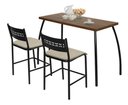 Ver imagem 3 de Mesa para Apartamento de Parede Compacta com 2 Cadeiras Fit