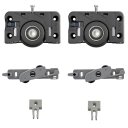 Ver imagem 2 de Kit para Porta de Correr Ro 50 4032 Or Sobreposto 50kg 1 Porta Rometal Unitário
