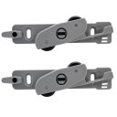 Ver imagem 3 de Kit para Porta de Correr Ro 50 4032 Or Sobreposto 50kg 1 Porta Rometal Unitário