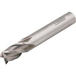 Fresa Topo Aço Rápido 5/16 4 Cortes Reto Haste 9,5mm Din 84 - 1