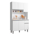 Ver imagem 2 de Kit Cozinha Márcia Armário Completo 105cm Ajl Móveis