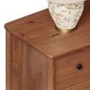 Ver imagem 2 de Cômoda para Quarto Madeira 6 Gavetas Moderna Apoana Castanho Idimex