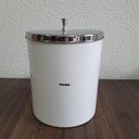 Ver imagem 3 de Lixeira Cesto de Lixo com Aro Interno 5l Tampa Inox Cozinha