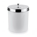 Ver imagem 1 de Lixeira Cesto de Lixo com Aro Interno 5l Tampa Inox Cozinha