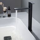 Ver imagem 4 de Torneira 1/4 Volta Preto Fosco Redonda Bica Alta Giratória