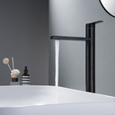 Ver imagem 3 de Torneira 1/4 Volta Preto Fosco Redonda Bica Alta Giratória