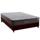 Ver imagem 1 de Conjunto Box Casal: Colchão Molas Anjos Ensacadas Masterpocket New King Brown + Base Crc Suede