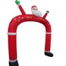 Arco Inflavel Natal Portal Natalino Gigante 2 Metros 90 Cm Decoraçao Enfeite Porta Predio Casa Loja  - 4