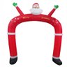 Arco Inflavel Natal Portal Natalino Gigante 2 Metros 90 Cm Decoraçao Enfeite Porta Predio Casa Loja  - 6
