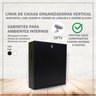 Caixa Organizadora Vertical L350 Ipec - Preto - 3