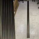 Ver imagem 2 de Painel Ripado Placa Acabamento de Parede Decoraçao Flexivel Teto Sala Estar Quarto Recepçao Casa Emp