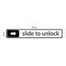 Adesivo de Porta Slide to unlock - 2