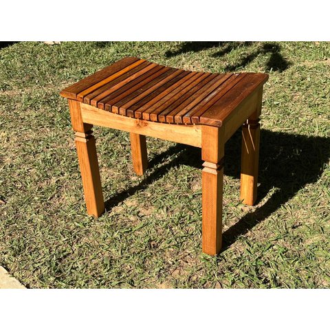 Banco Anatômico em Madeira de Demolição