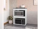 Ver imagem 1 de Balcão Cooktop Adriana Branco C/tampo Fogão 4 ou 5 Bocas - Ajl Móveis
