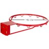 Aro de Basquete Fixo Bonafit Vermelho - 1