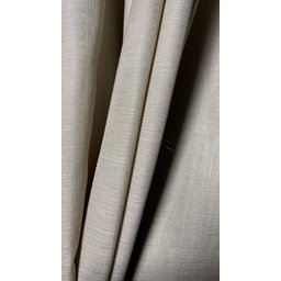 Cortina no Tecido Linho Flamê Bege com Forro Microfibra Bege 1,35l X 2,10a - 3