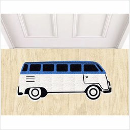 TAPETE KOMBI CARRO NO FORMATE, TAPETES PARA PORTA DECORAÇÃO - 1