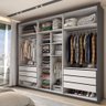 Guarda-roupa Casal Severo 6 Portas 6 Gavetas com Espelho - Panorama Móveis - 2