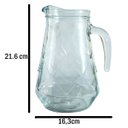 Ver imagem 2 de Jogo de 6 Jarras de Vidro 1,5 Litros Nadir Figueiredo Maracatu Vidro Transparentes