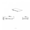 Ver imagem 7 de Mesa para Notebook 54x30cm Dobrável com Suporte de Smartphone