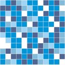 Ver imagem 3 de Papel de Parede Adesivo Pastilha Azul Mesclado Banheiro Cozinha Lavável