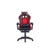 Cadeira Gamer Pop Vermelha e Preta Player Reclinável Pc Youtuber Jogos Pé Rodizio Poliuretano Girató - 1