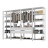 Guarda-roupas Closet Modulado 270cm 4 Peças com 4 Gavetas e Cabideiros Multimóveis Mp4321 - 2