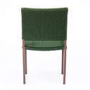 Ver imagem 6 de Cadeira Poltrona de Jantar em Alumínio e Corda Náutica Modelo Acelga Corda Náutica