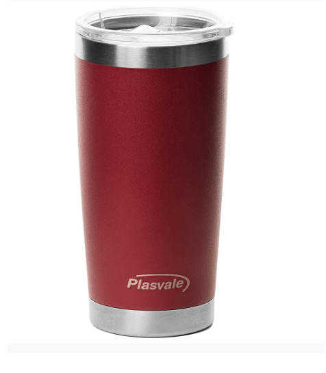 Copo Térmico Vermelho 500 Ml Plasvale