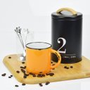 Ver imagem 2 de 2 Canecas Tipo Esmaltada Cerâmica Grande Retro 320ml Laranja