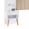 Cabeceira Box Zara com Capitonê e Mesa de Cabeceira - Robel - Ml Robel Móveis Cabeceira Casal e Quee - 3